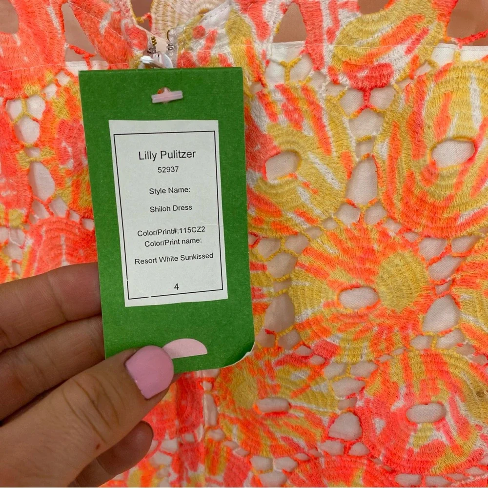 NEW Lilly Pulitzer Shiloh Dress - Picture 4 of 14